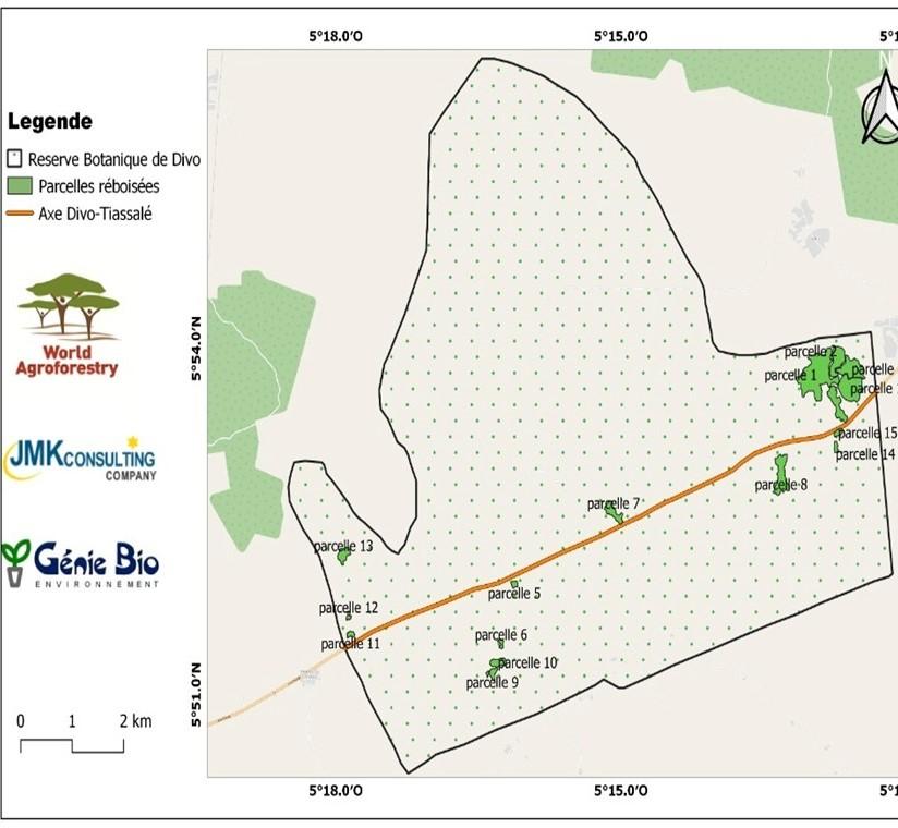 Partenaire technique du projet de restauration de la Réserve Botanique de Divo !